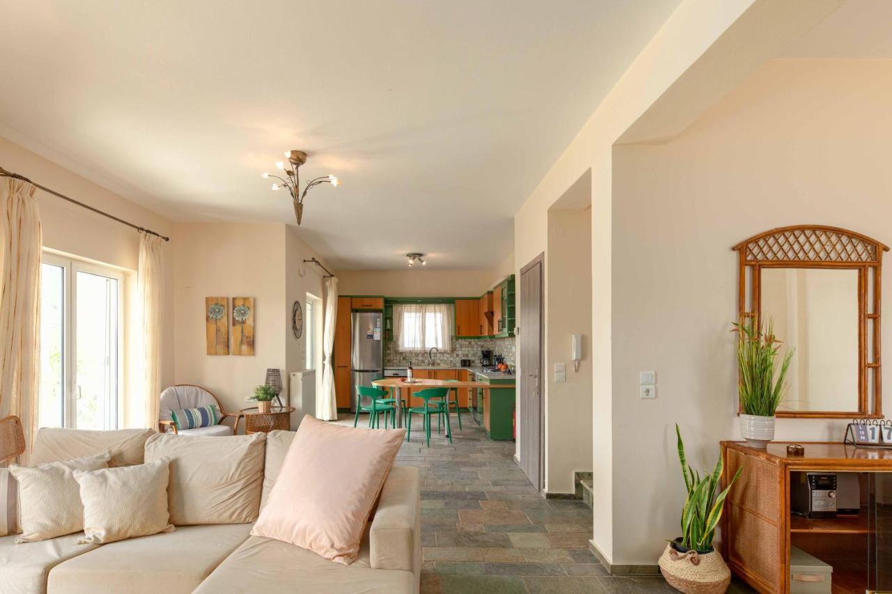 Villa Melenia For Family Holidays By The Beach Agia Pelagia Kythira المظهر الخارجي الصورة